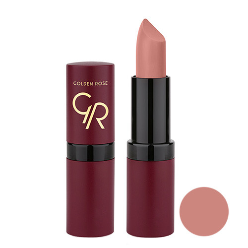 رژ لب جامد مات گلدن رز مدل Velvet Matte