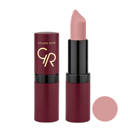 رژ لب جامد مات گلدن رز مدل Velvet Matte