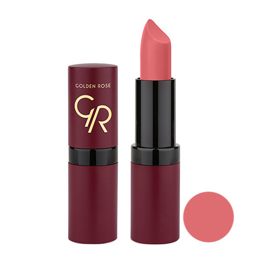 رژ لب جامد مات گلدن رز مدل Velvet Matte