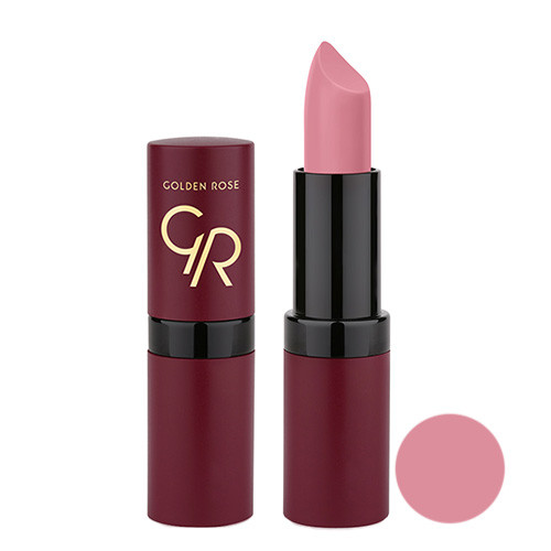 رژ لب جامد مات گلدن رز مدل Velvet Matte