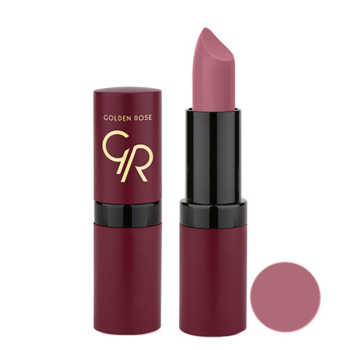رژ لب جامد مات گلدن رز مدل Velvet Matte