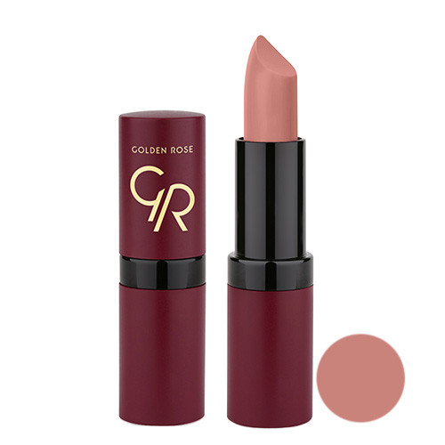 رژ لب جامد مات گلدن رز مدل Velvet Matte