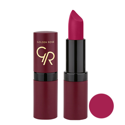 رژ لب جامد مات گلدن رز مدل Velvet Matte