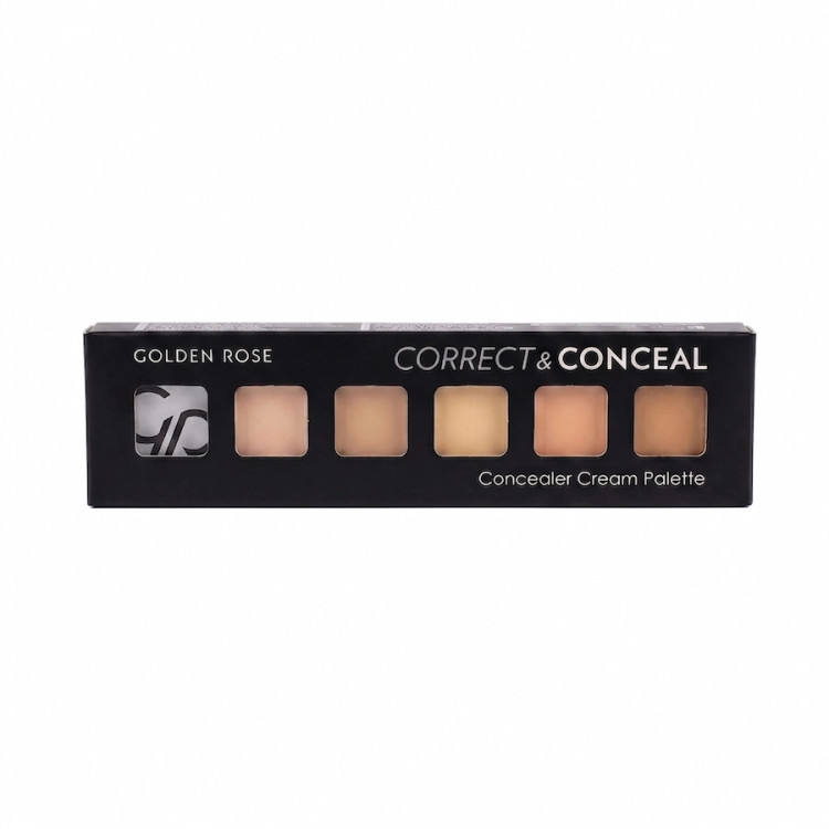 پالت کانسیلر و اصلاحکننده گلدن رز Correct & Conceal